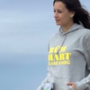 Hoodie LUCA „Rüm Hart Klaar Kiming“ in heather grey (unisex) – Bild 3