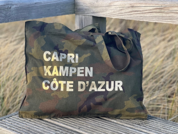 Beach Bag MARE „Capri Kampen Côte D'Azur“ in camouflage – Bild 2