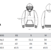 Hoodie LUCA „barfuss am Strand“ in anthracite (unisex) – Bild 5
