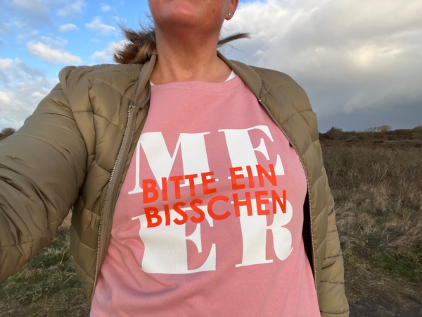 Sweater FRIDA „bitte ein bisschen Meer“ in canyon pink (women) – Bild 5