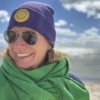 Beanie NOA "barfuss am Strand" Patch gelb – Bild 3