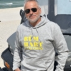 Hoodie LUCA „Rüm Hart Klaar Kiming“ in heather grey (unisex) – Bild 2