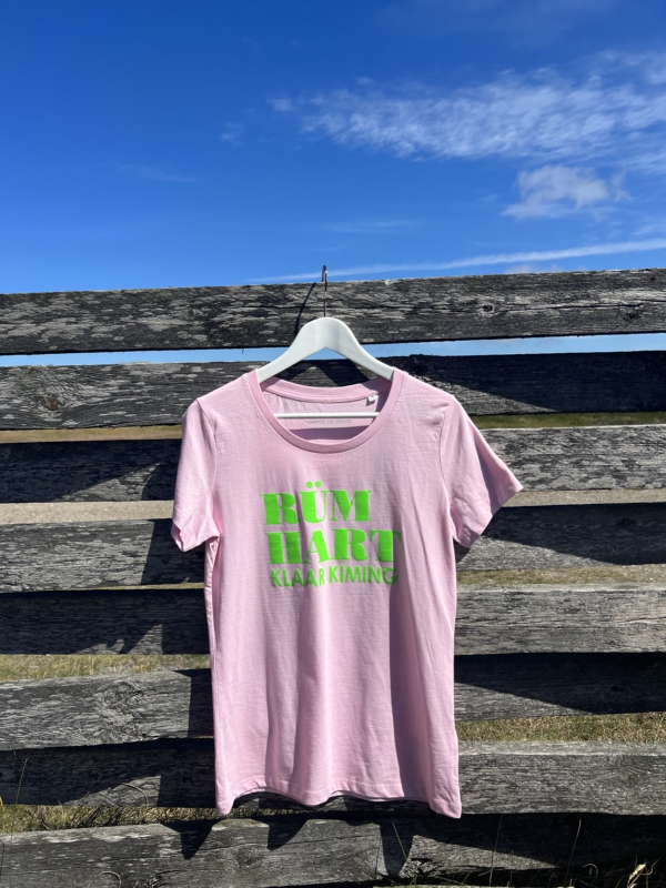 T-Shirt ALVA „Rüm Hart Klaar Kiming“ in cotton pink – Bild 5