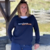 Sweater FRIDA „Rüm Hart Klaar Kiming Sylt“ in navy (women) – Bild 3