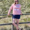 Sweater FRIDA „bitte ein bisschen Meer“ in canyon pink (women) – Bild 2