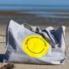 Beach Bag MARE „barfuss am Strand“ in heather grey