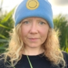 Beanie NOA "barfuss am Strand" Patch gelb – Bild 10