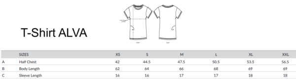 T-Shirt ALVA „ahoi.“ in weiss (women) – Bild 4