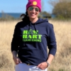 Hoodie LUCA „Rüm Hart Klaar Kiming“ in french navy (unisex) – Bild 4